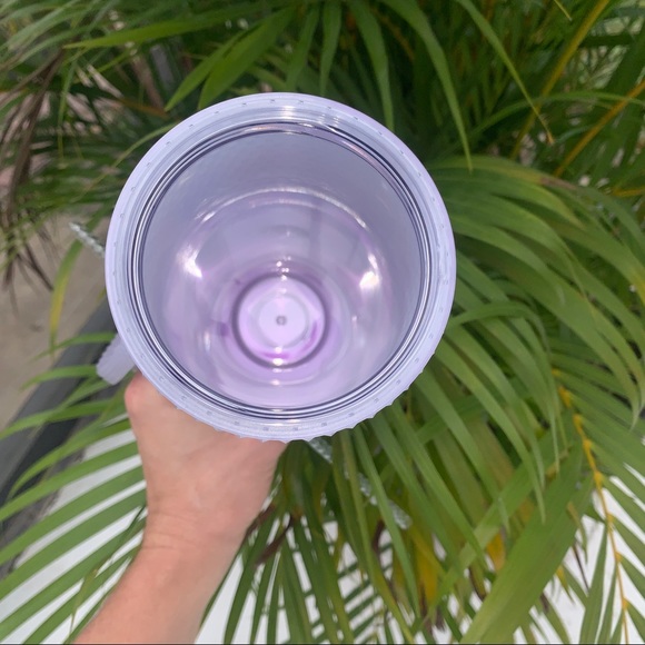 Starbucks Icy White Studded Cup Iridescent Lilac Tumbler Venti 24oz New 2022 - Picture 10 of 13
